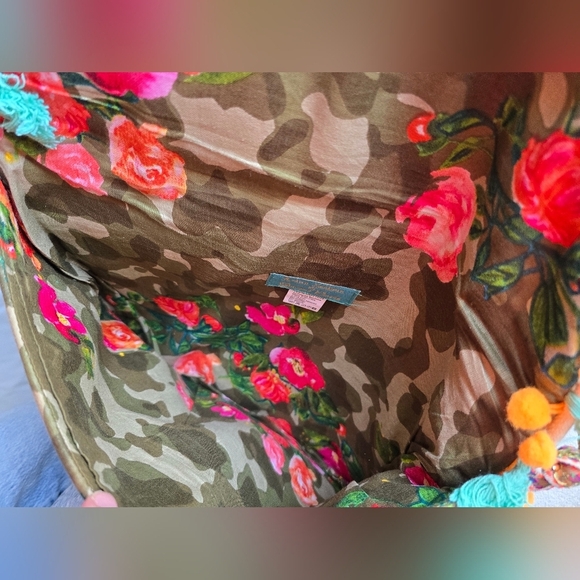 Antica Sartoria By Giacomo Cinque, Beaded Shoulder Bag, Multicolor - Picture 14 of 15